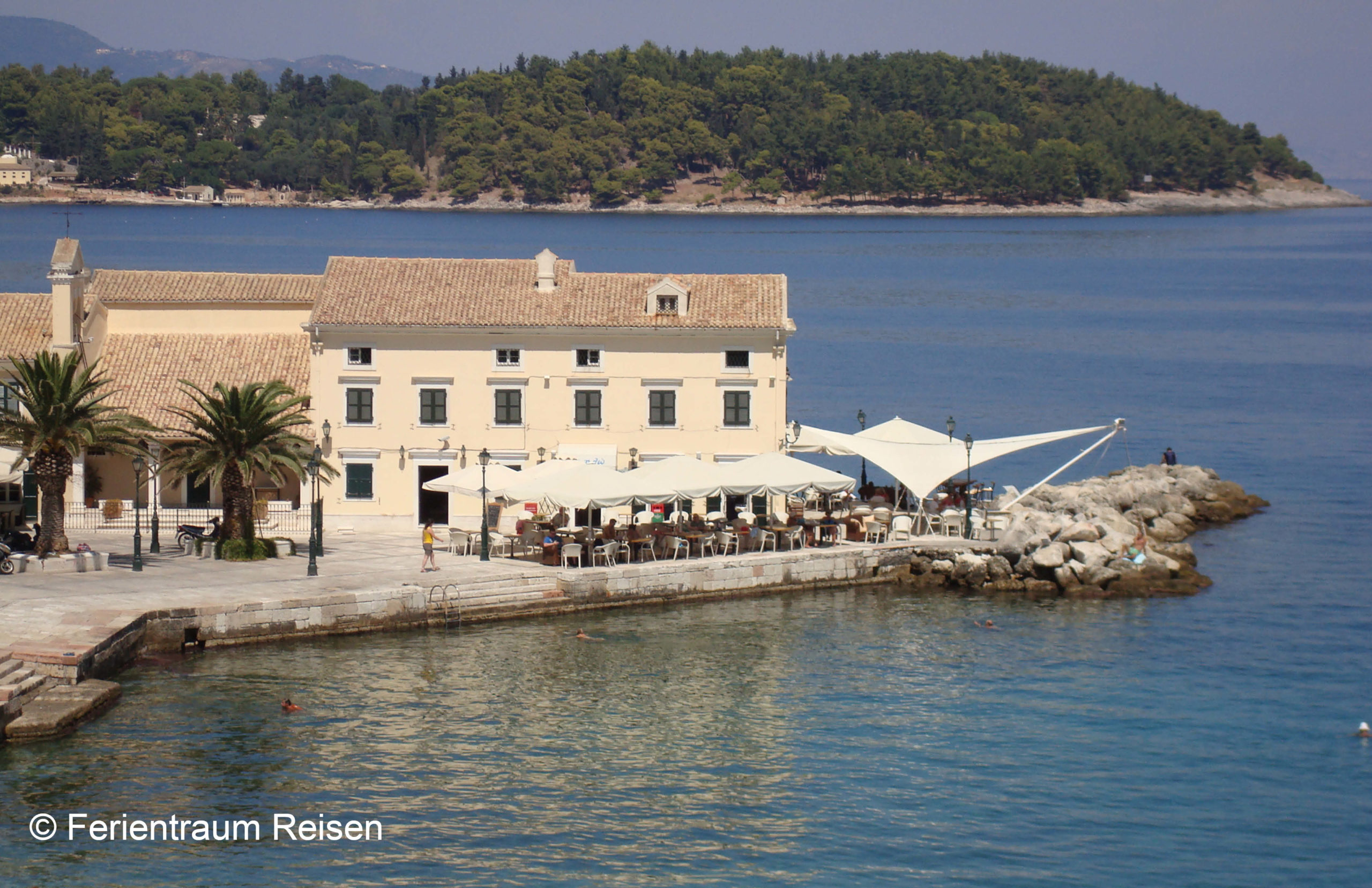 Ferientraum Adria Korfu Ferientraum Reisen Kreuzfahrt Adria Hafen Korfu