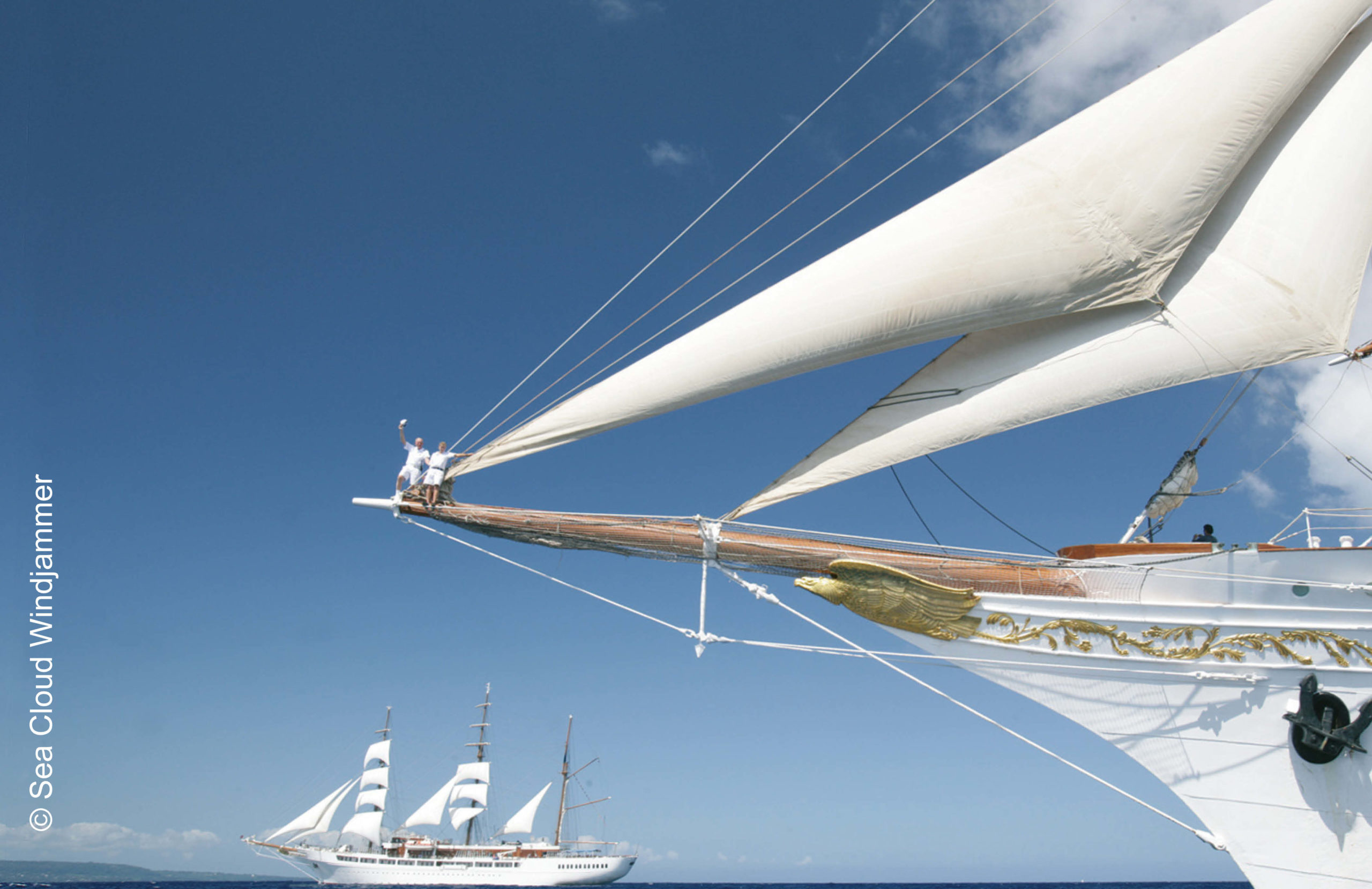 seacloud_sea cloudII Sea Cloud und Sea Cloud II zwei Schwestern, gleicher Kurs